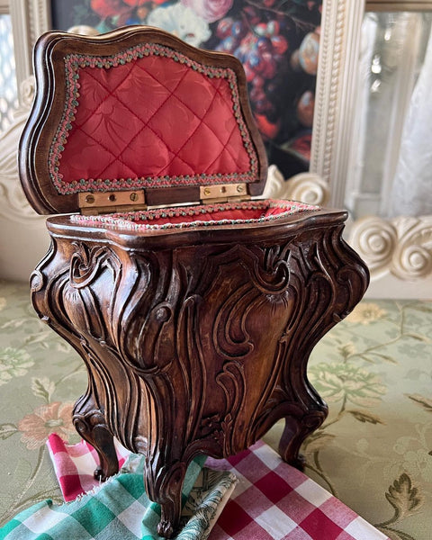 Miniature commode chest collectible