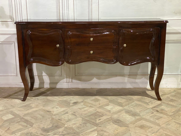 Louis XV  walnut commode with immense storage
