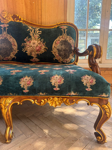Louis XV Bergère with cherub