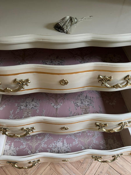 Louis XV commode with minimal carving~