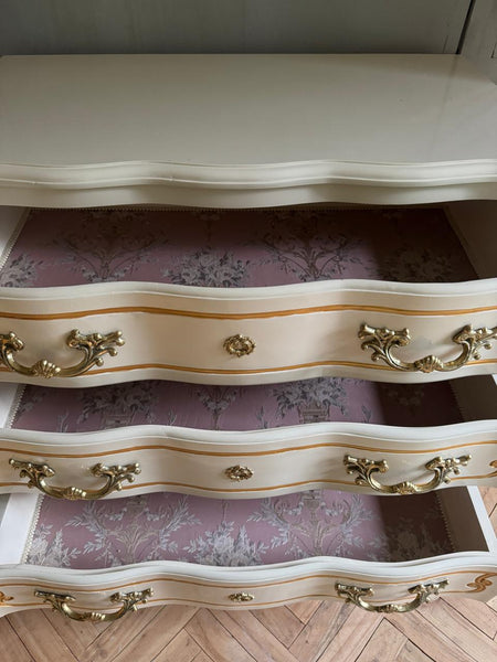 Louis XV commode with minimal carving~