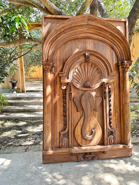 A wall panel with Ganesha