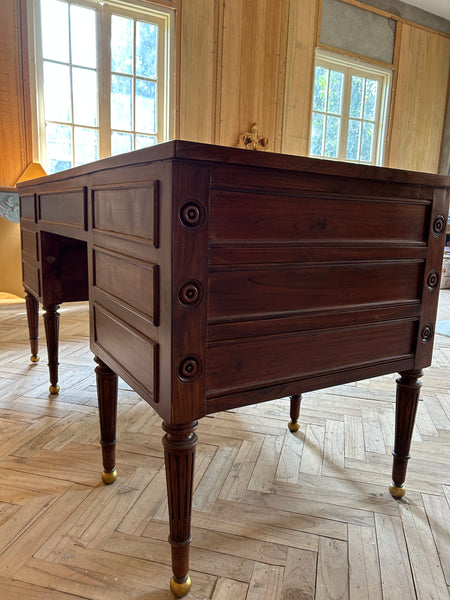 An elegant Sheraton desk