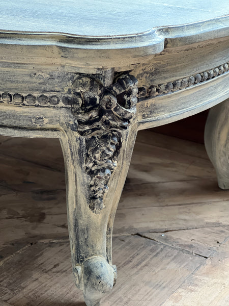 Rustic footstool