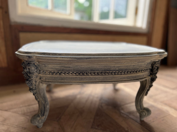 Rustic footstool