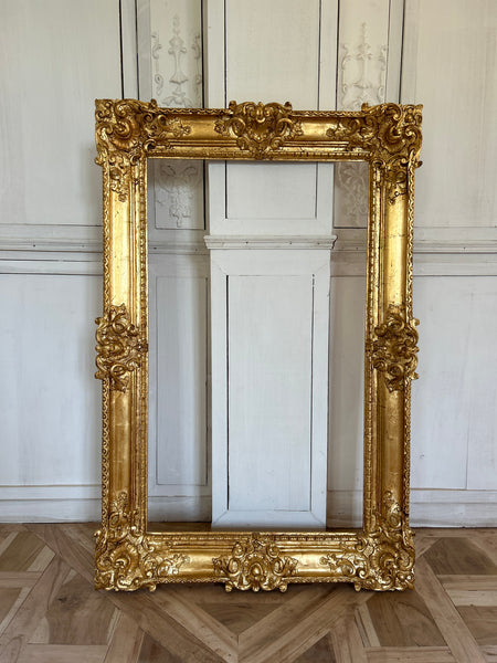 Exceptional Louis XV frame inspired from an old Chateau