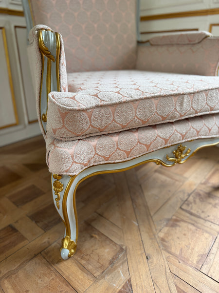 Louis XV Bergère in subtle grey~