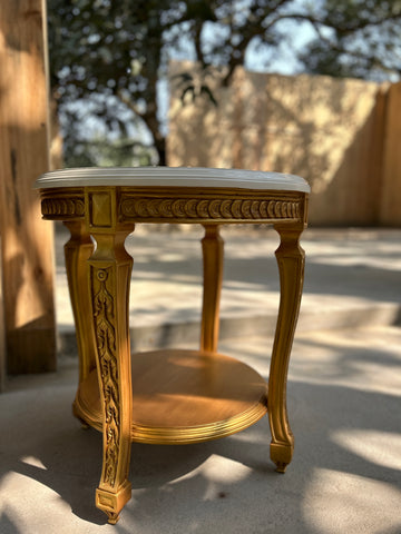 Petite Side Table with splendid work