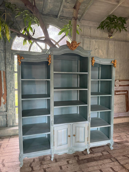 Louis XV armoire with cherubs~