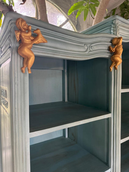 Louis XV armoire with cherubs~