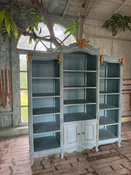 Louis XV armoire with cherubs~