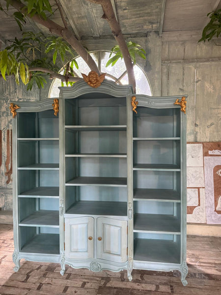 Louis XV armoire with cherubs~