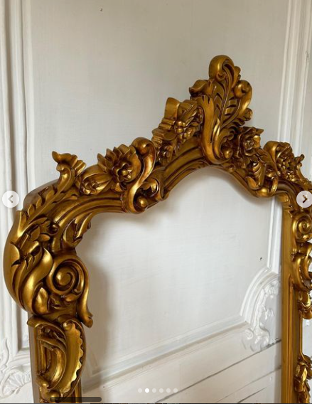 Surreal frame of Louis XV splendour