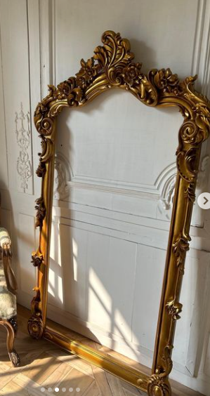 Surreal frame of Louis XV splendour