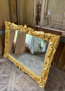 Intense detailed rococo frame with wreaths & cartouches~