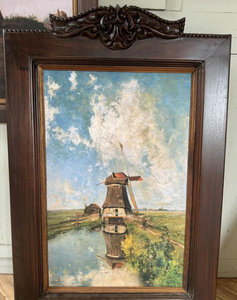 Classic Louis XVI petite frame in country style hand finish~