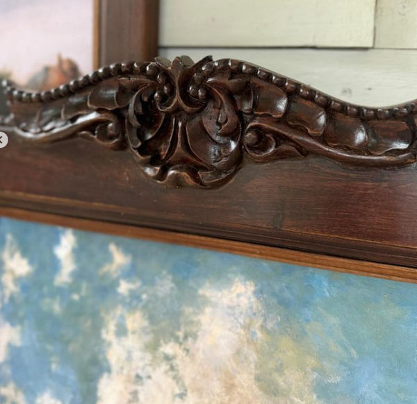 Classic Louis XVI petite frame in country style hand finish~