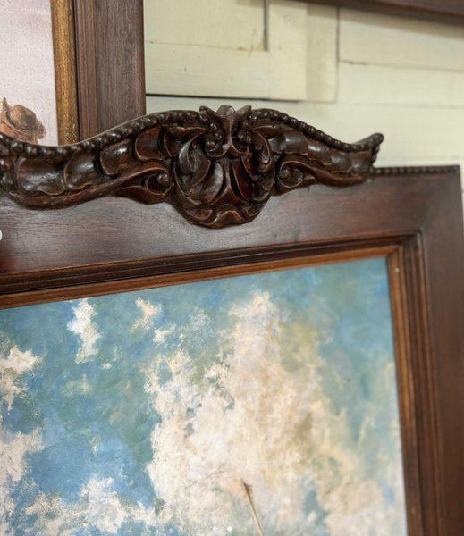 Classic Louis XVI petite frame in country style hand finish~