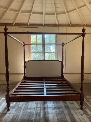 Elegant Louis XVI Canopy bed with posters~