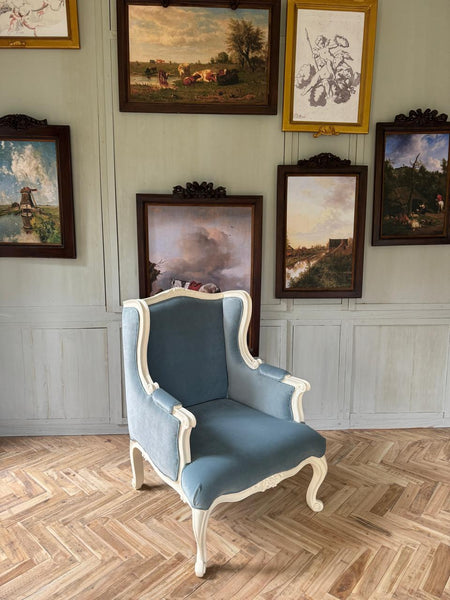 Louis XV wing chair~