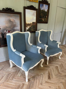Louis XV wing chair~