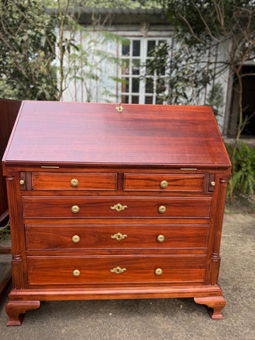 Classic Secretaire in warm walnut~