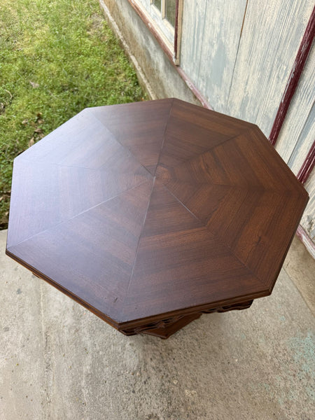 Georgian style side table in chestnut with subtle details~