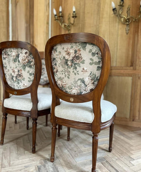 Louis XVI Dining chair with baloon back ~
