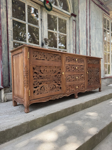 Louis XV Commode in rustic hand staining~