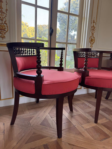 Transitional corner chair~
