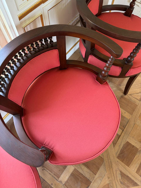 Transitional corner chair~