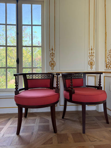 Transitional corner chair~