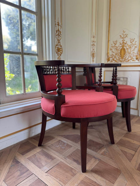 Transitional corner chair~