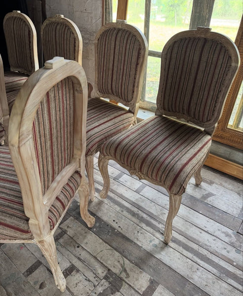 Dining chairs inspired by Franglais style~