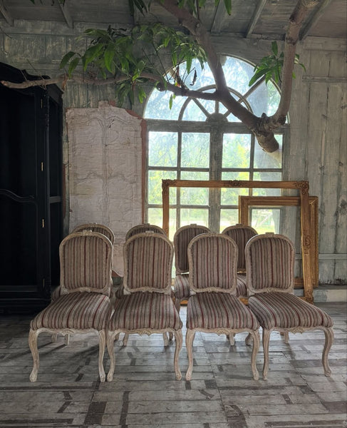 Dining chairs inspired by Franglais style~