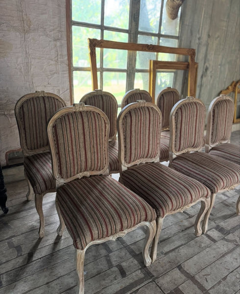 Dining chairs inspired by Franglais style~