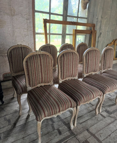 Dining chairs inspired by Franglais style~