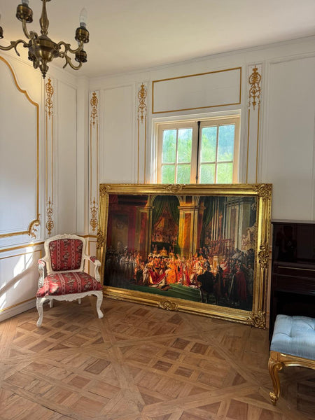 Louis XV frame with art~