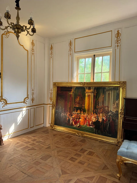 Louis XV frame with art~