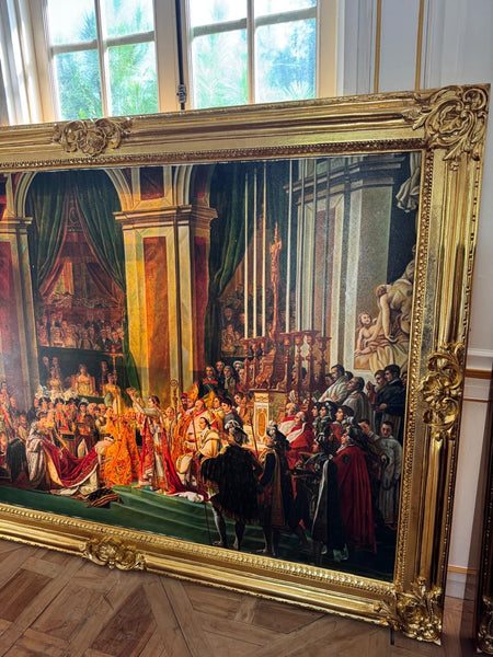 Louis XV frame with art~