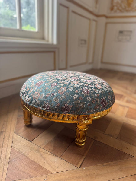 Louis XV tabouret in gold leafing~