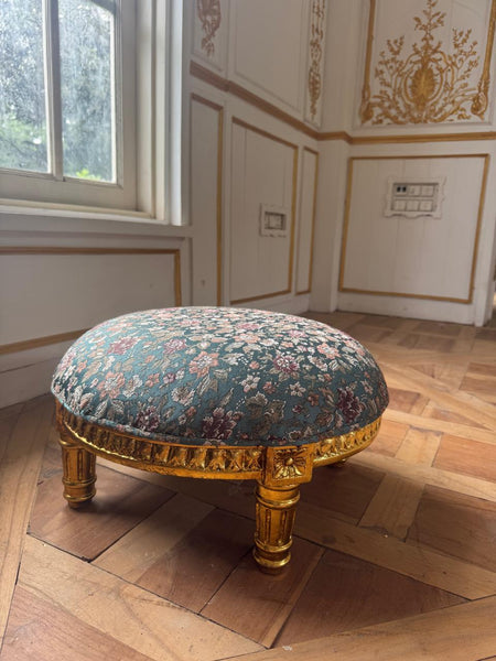 Louis XV tabouret in gold leafing~
