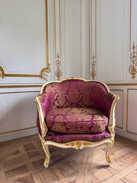 Louis XV Bergère with dramatic curve~