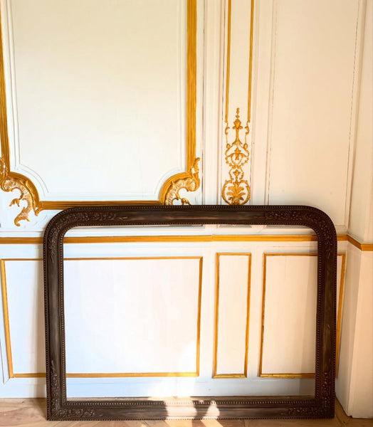 Louis XVI frame in rustic provencal finish ~