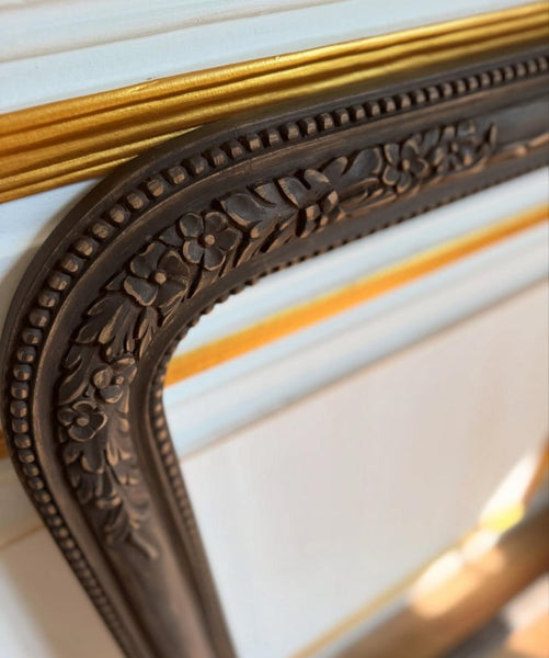 Louis XVI frame in rustic provencal finish ~