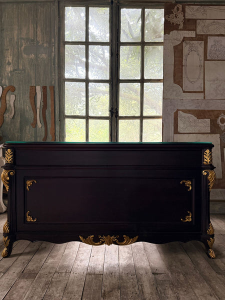 Louis XV desk in dark stain~