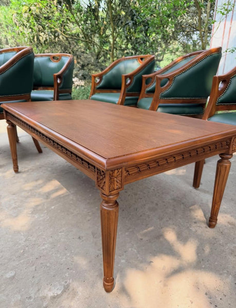 Restrained Louis XV center table~