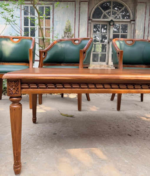 Restrained Louis XV center table~