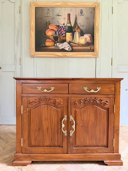 Classic Commode in warm walnut~