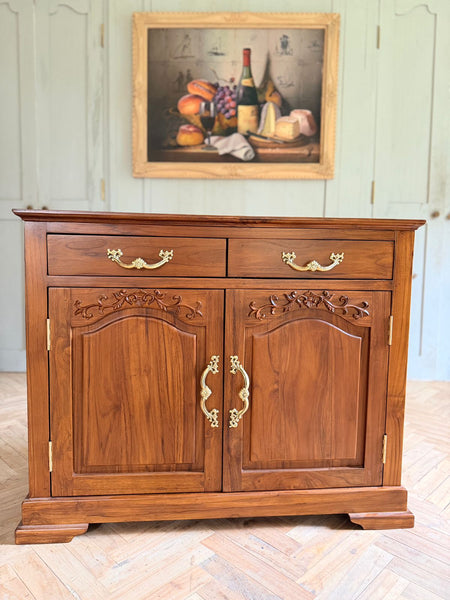 Classic Commode in warm walnut~